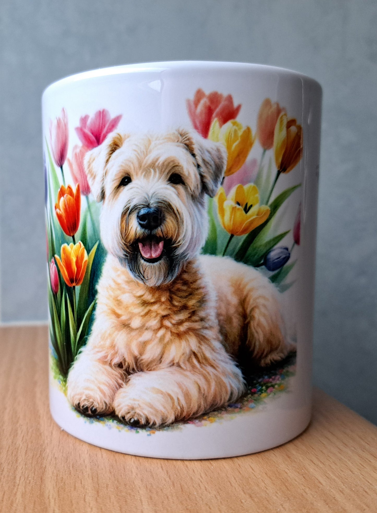 Wheaten & Tulips Pencil Pot