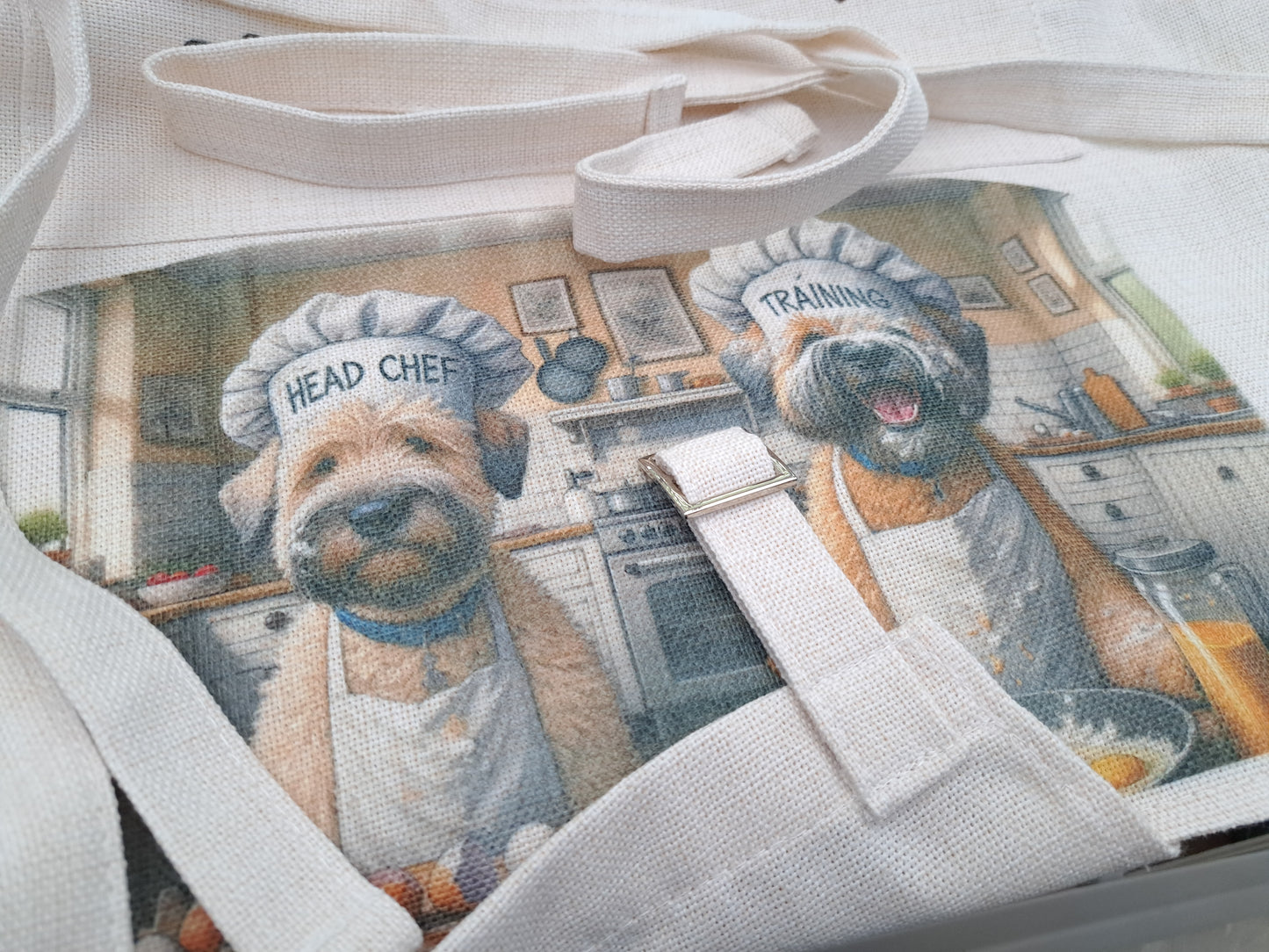 In Training Linen Apron
