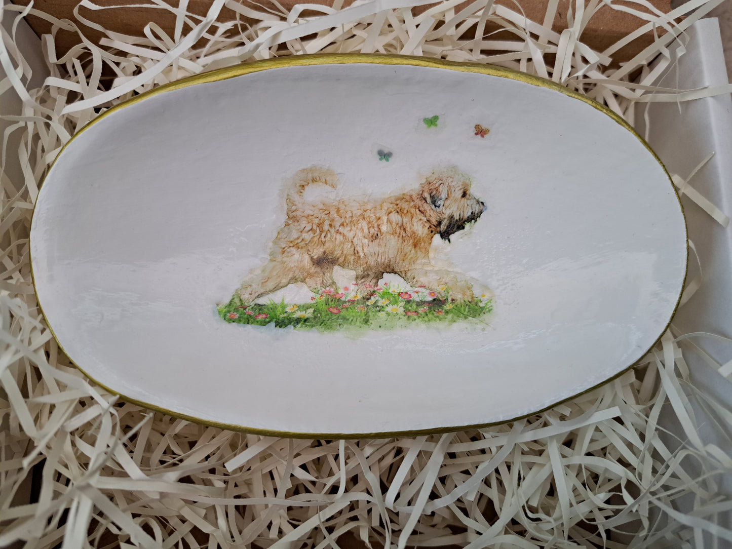 Running Free Oval Trinket Dish