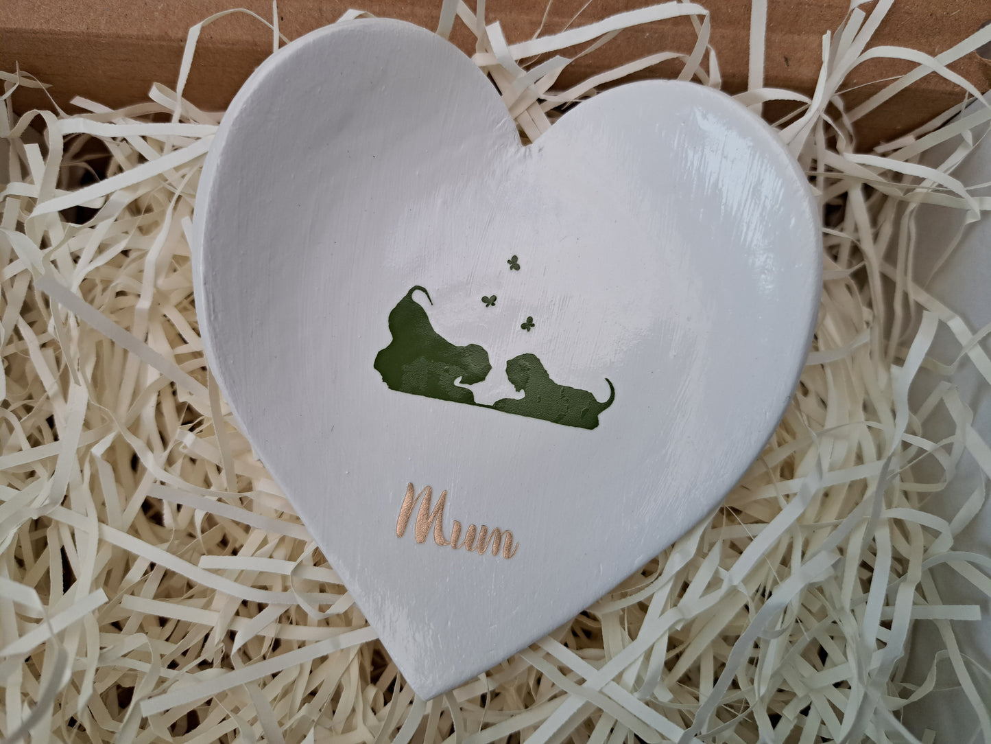 Lets Play Mum Heart Trinket Dish