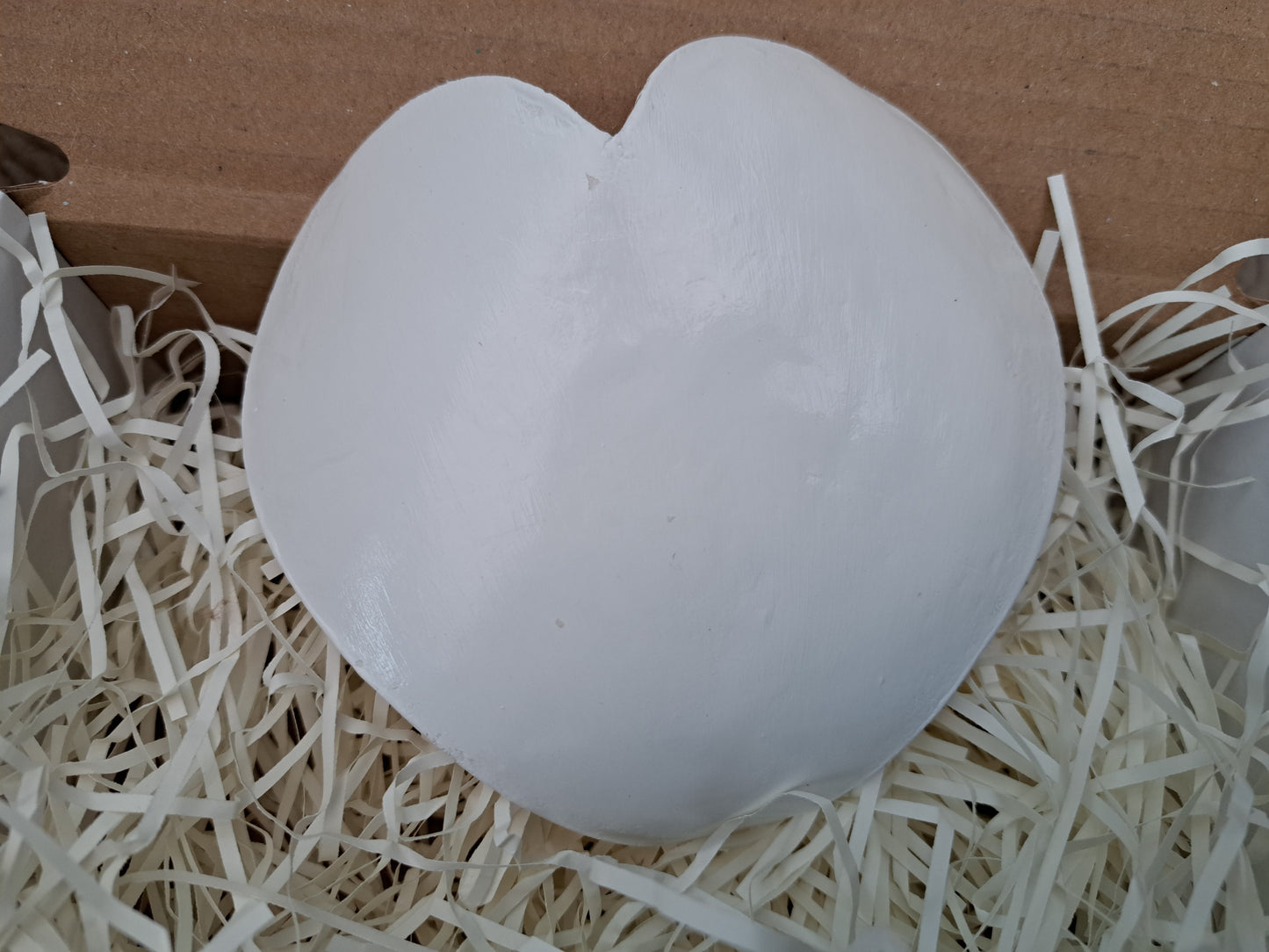 Wheaten Red Hearts Trinket Dish