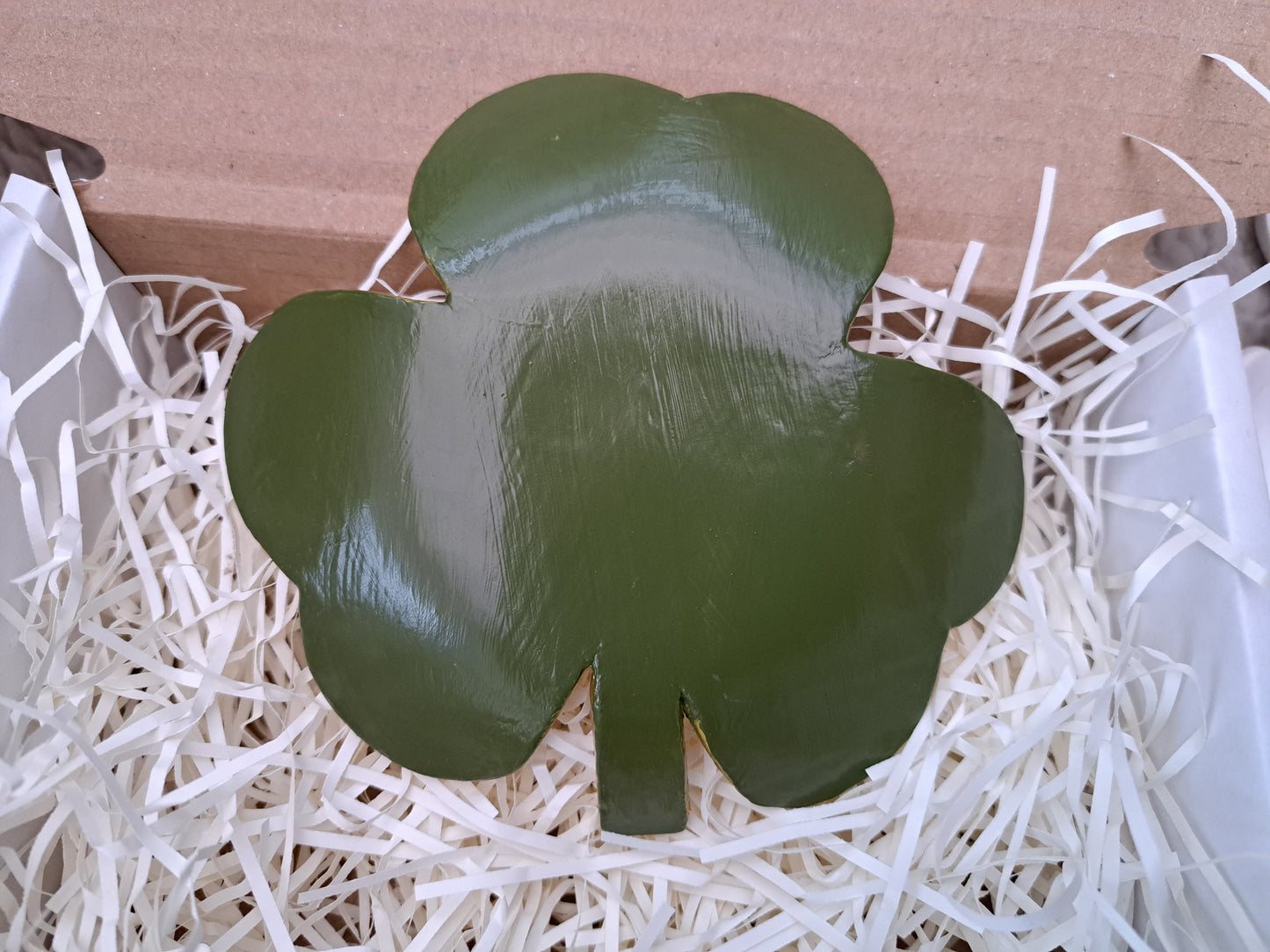 Wheaten Portrait Shamrock Trinket Dish