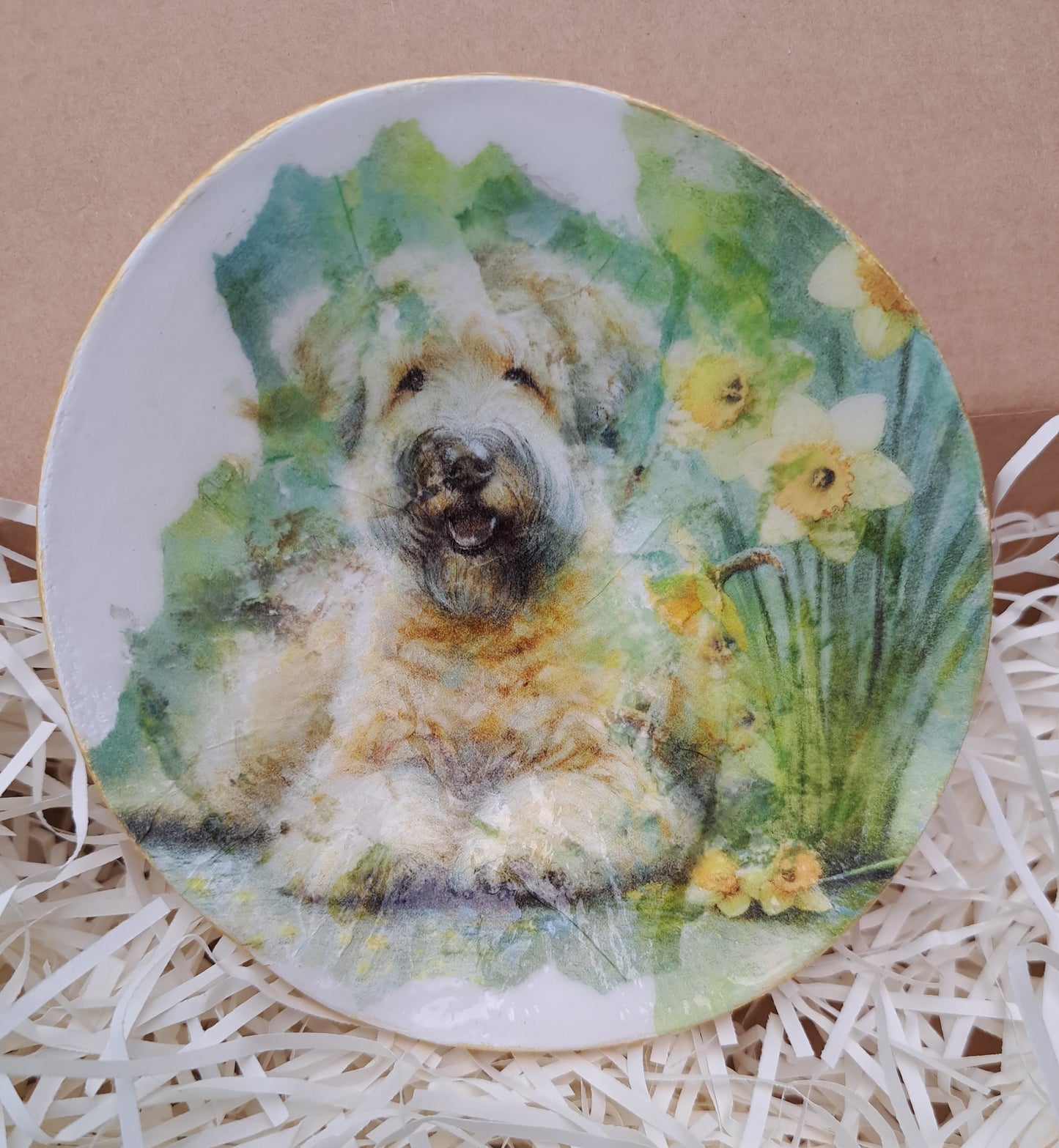 Wheaten & Daffodils Trinket Dish