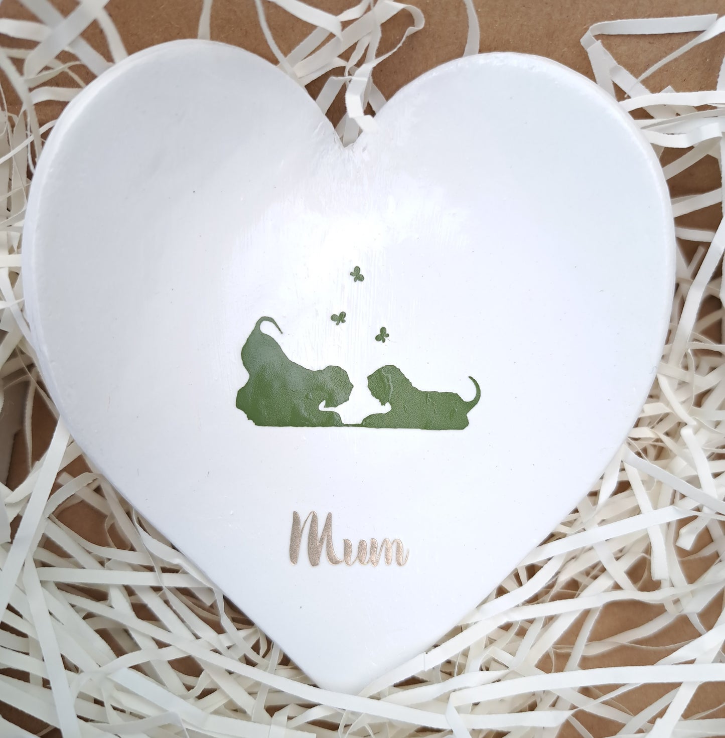 Lets Play Mum Heart Trinket Dish