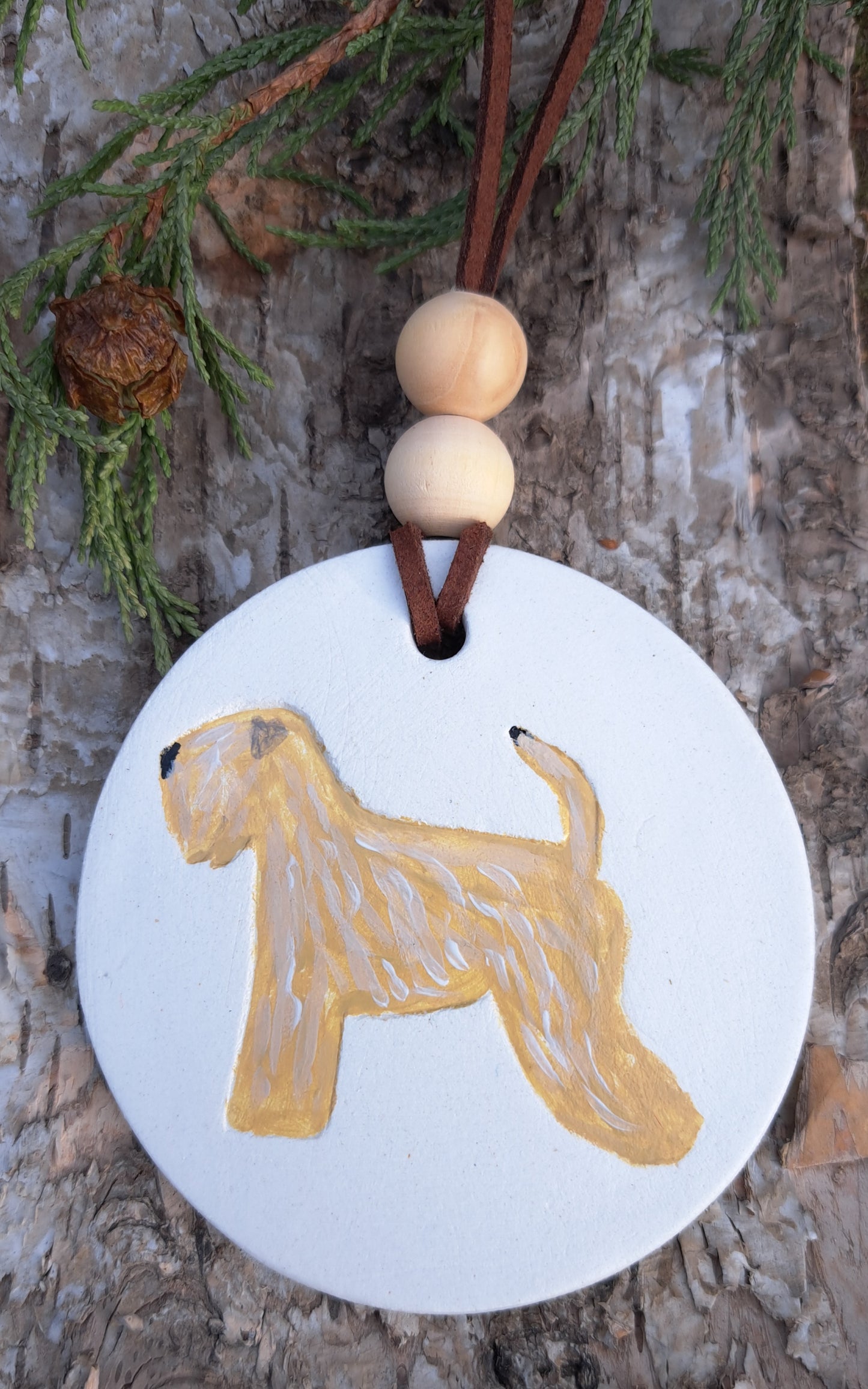 Wheaten Clay & Natural Bead Diffuser