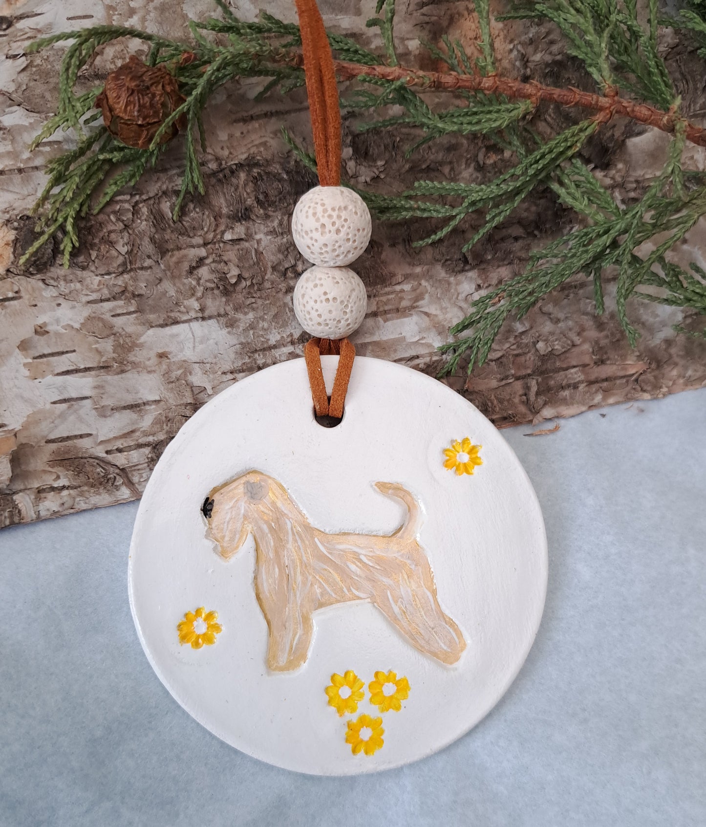 Wheaten & Flowers Clay & Volcanlc Lava Stone Diffuser