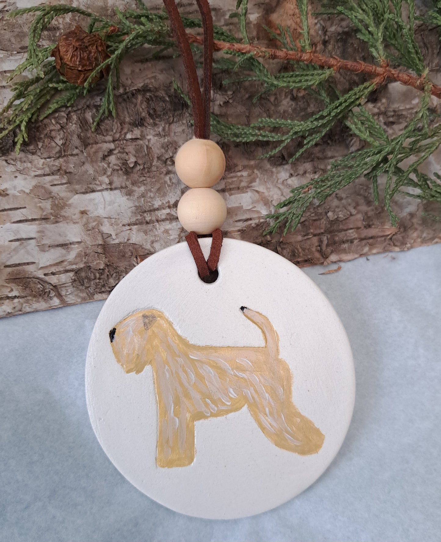 Wheaten Clay & Natural Bead Diffuser