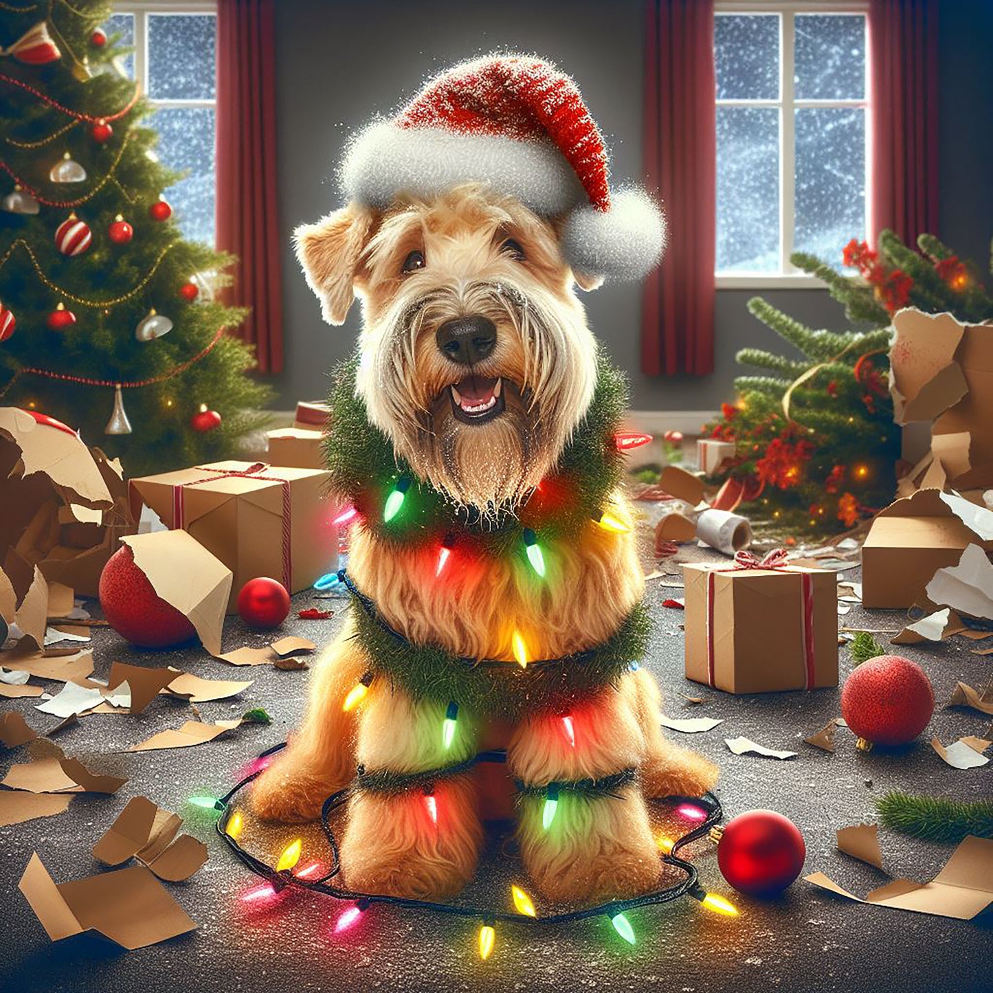 Santa Range 2 Christmas Cards Pack of 5
