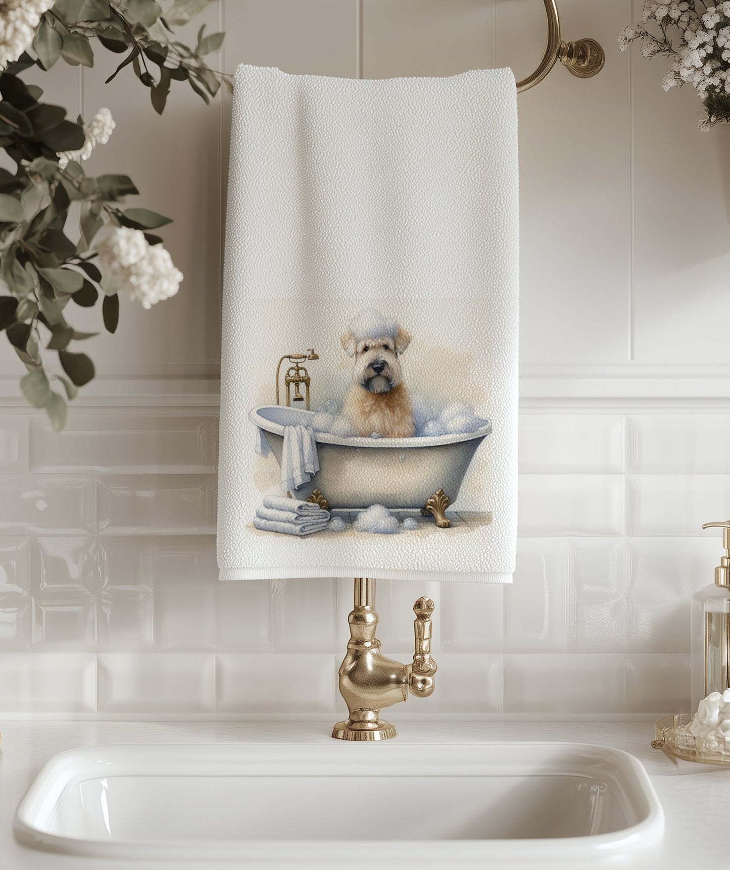 Bath Time Hand Towel
