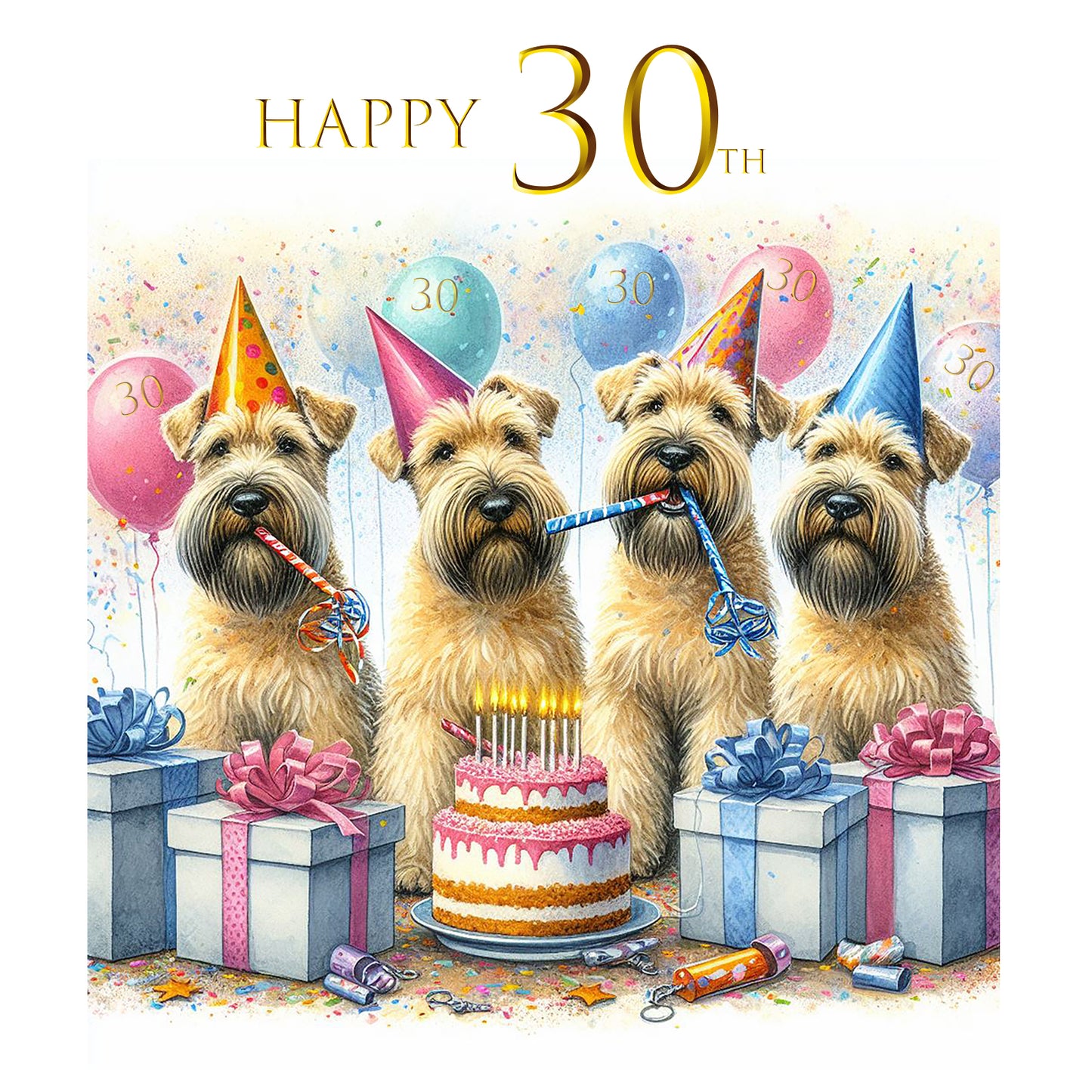 Birthday Celebrations With Age Card