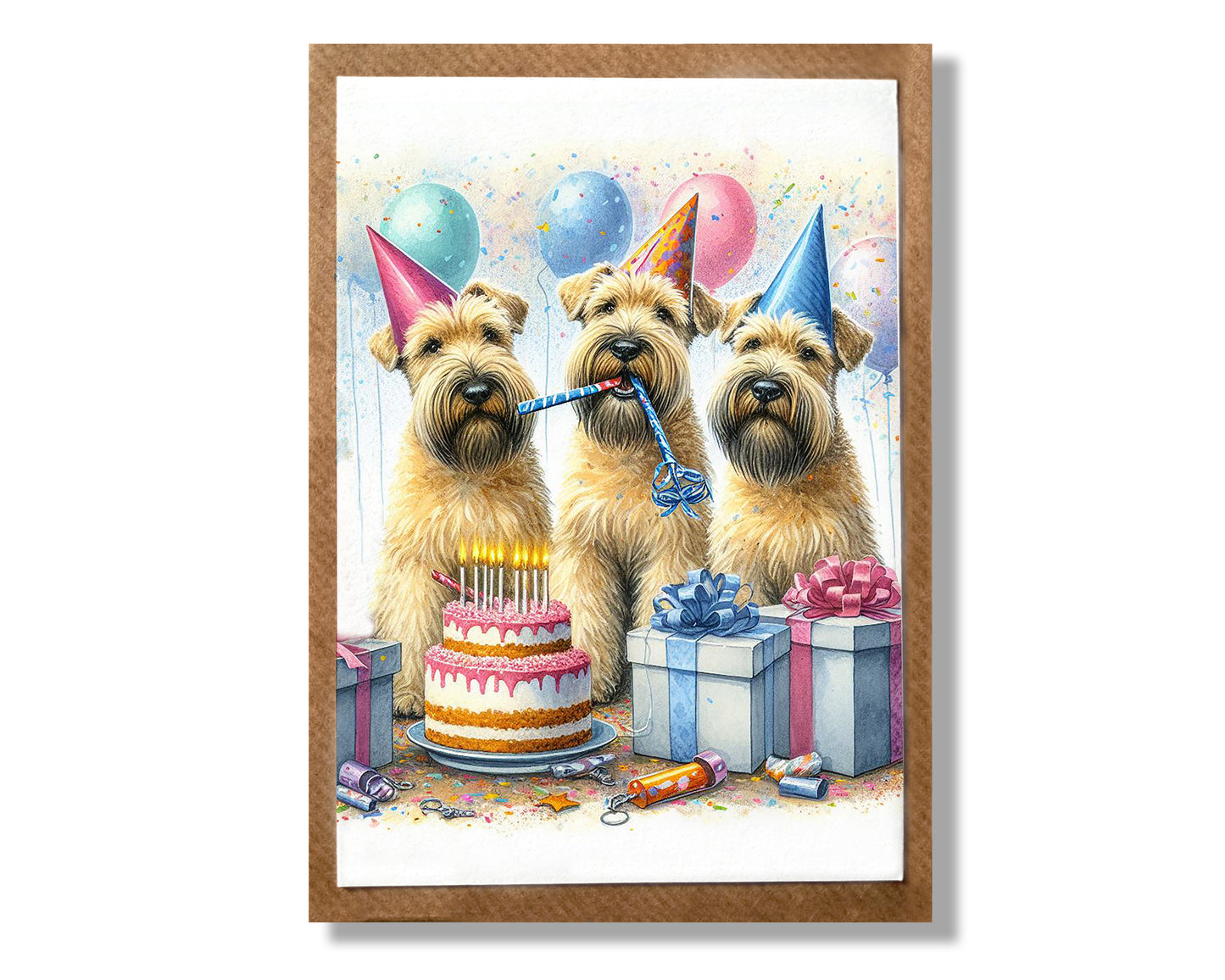 Wheaten Terrier Cards Pack of 5