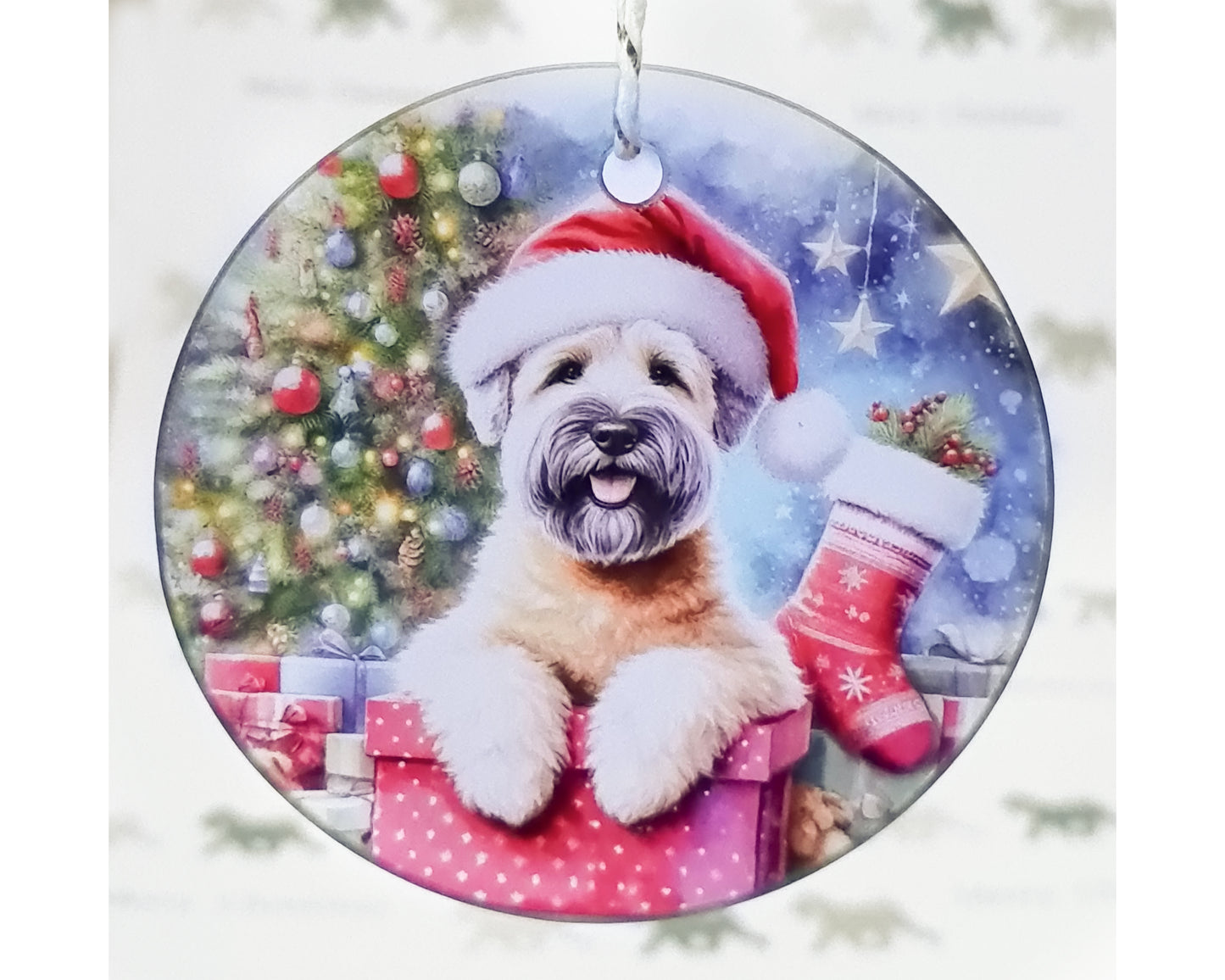 Wheaten & Presents Light Catcher Decoration