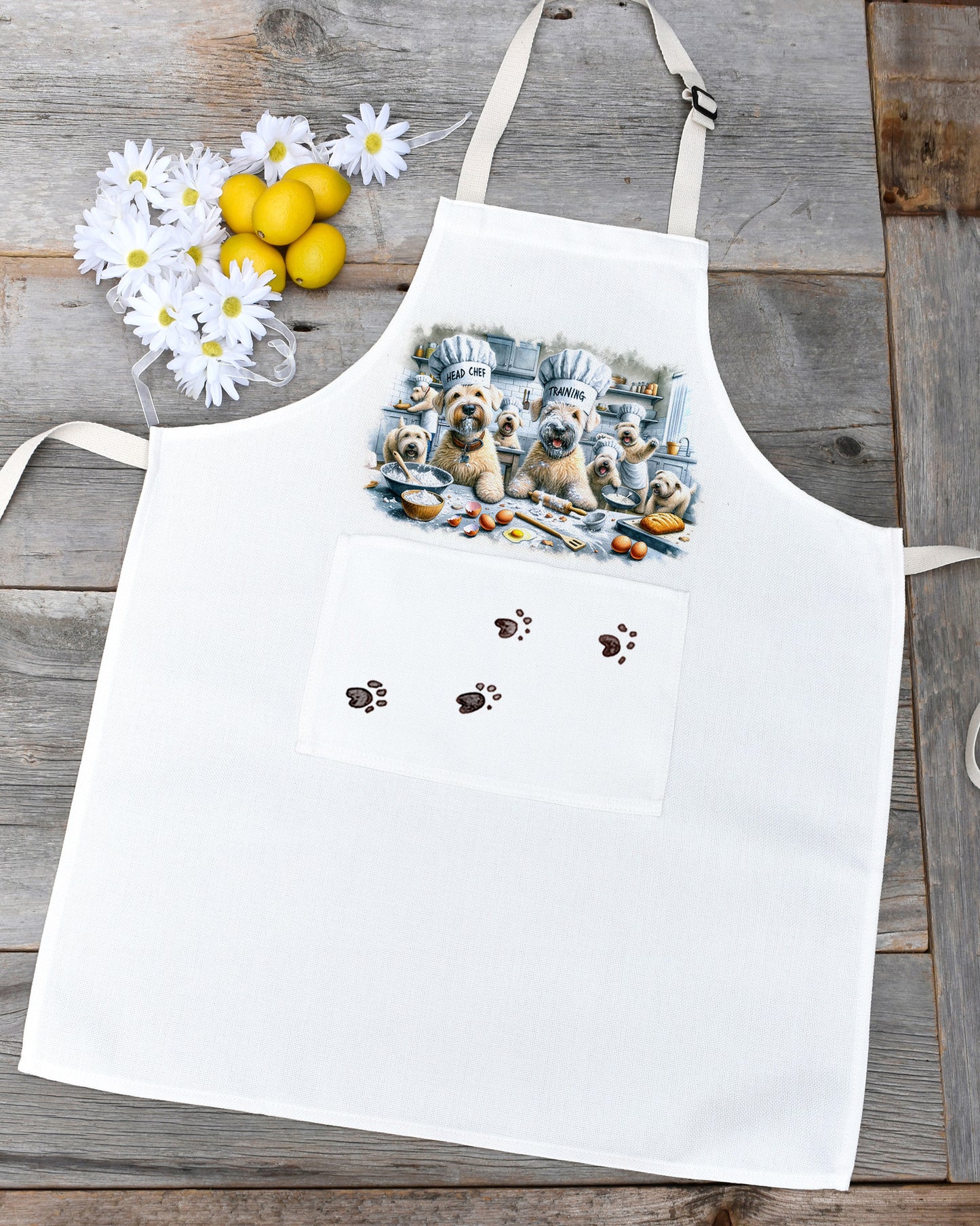 Kitchen Chaos Canvas Apron & Tea Towel Bundle