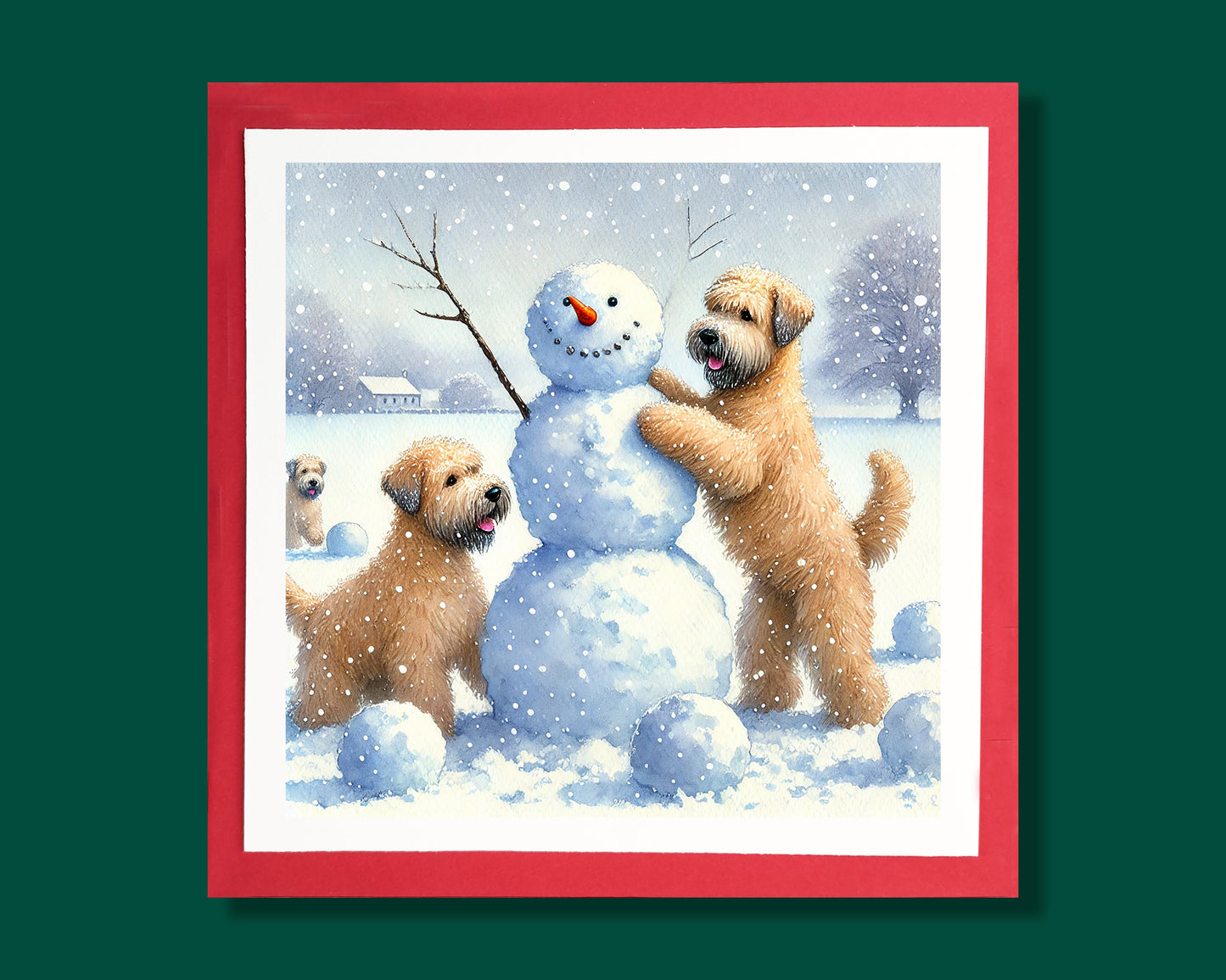 Snow Range Christmas Cards Pack of 5