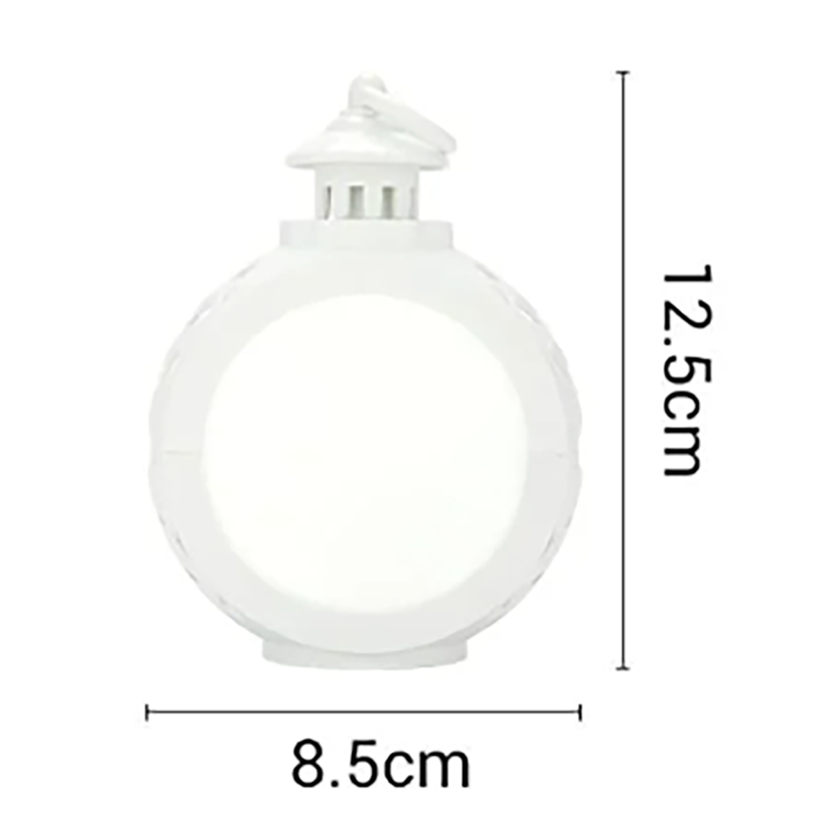 Wheaten Terrier White Lantern Light