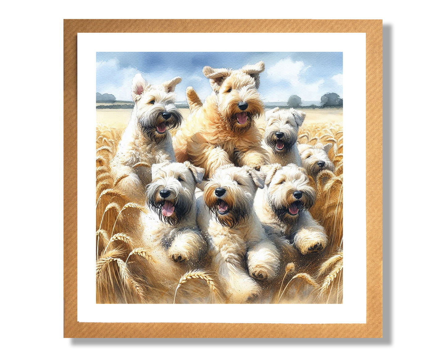 Wheaten Terrier Cards Pack of 5