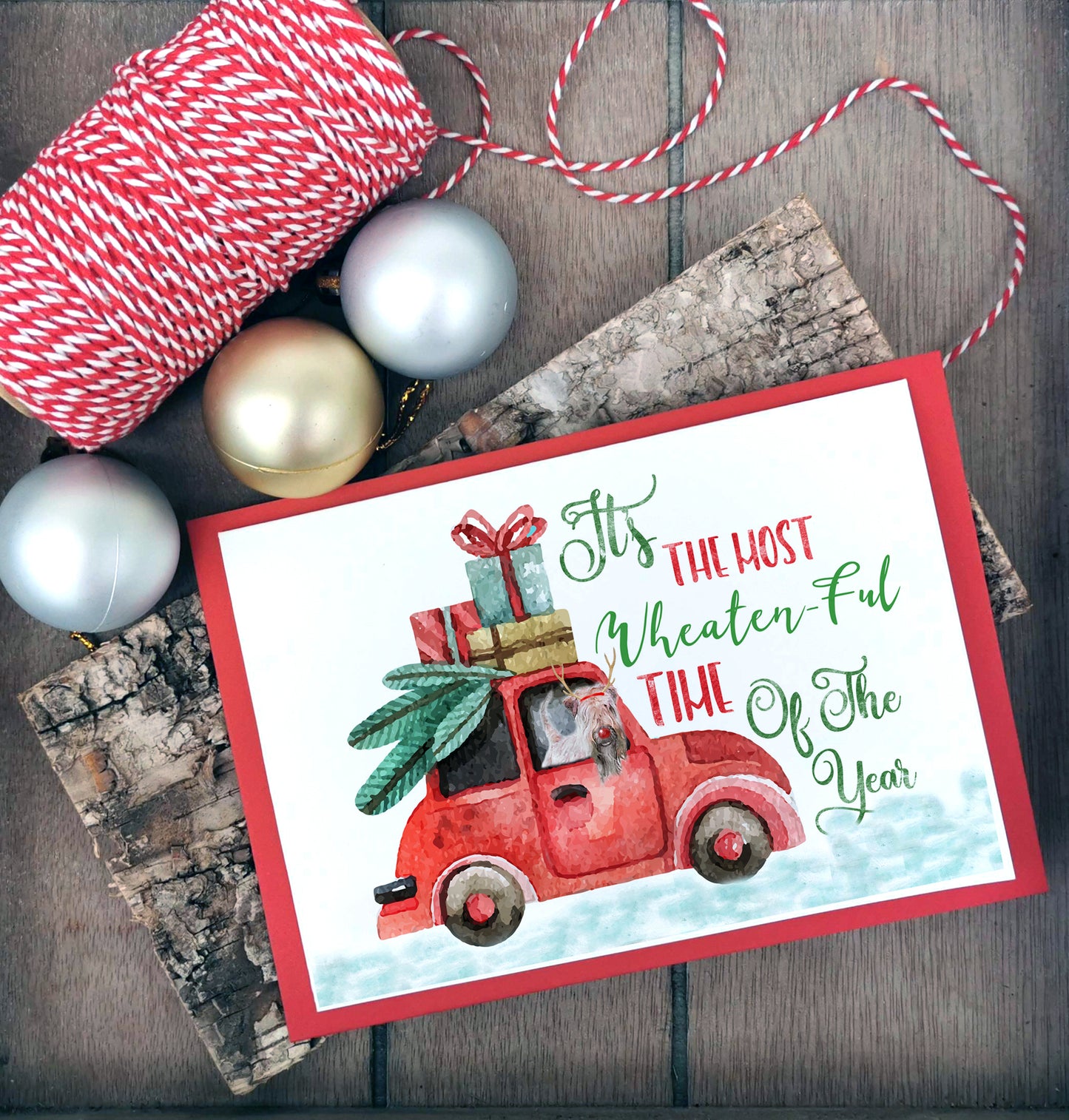 Wheatenful Christmas Card