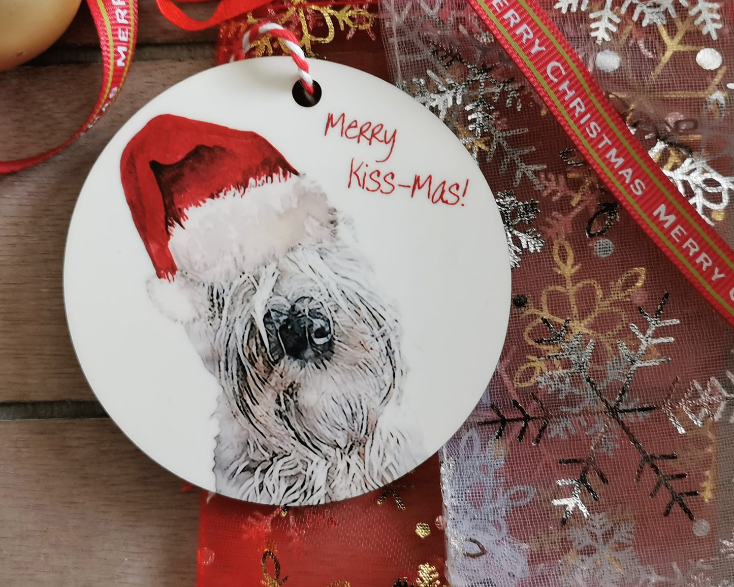 Merry Kiss-Mas Tree Decoration