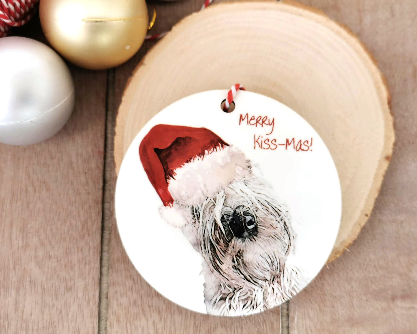 Merry Kiss-Mas Tree Decoration