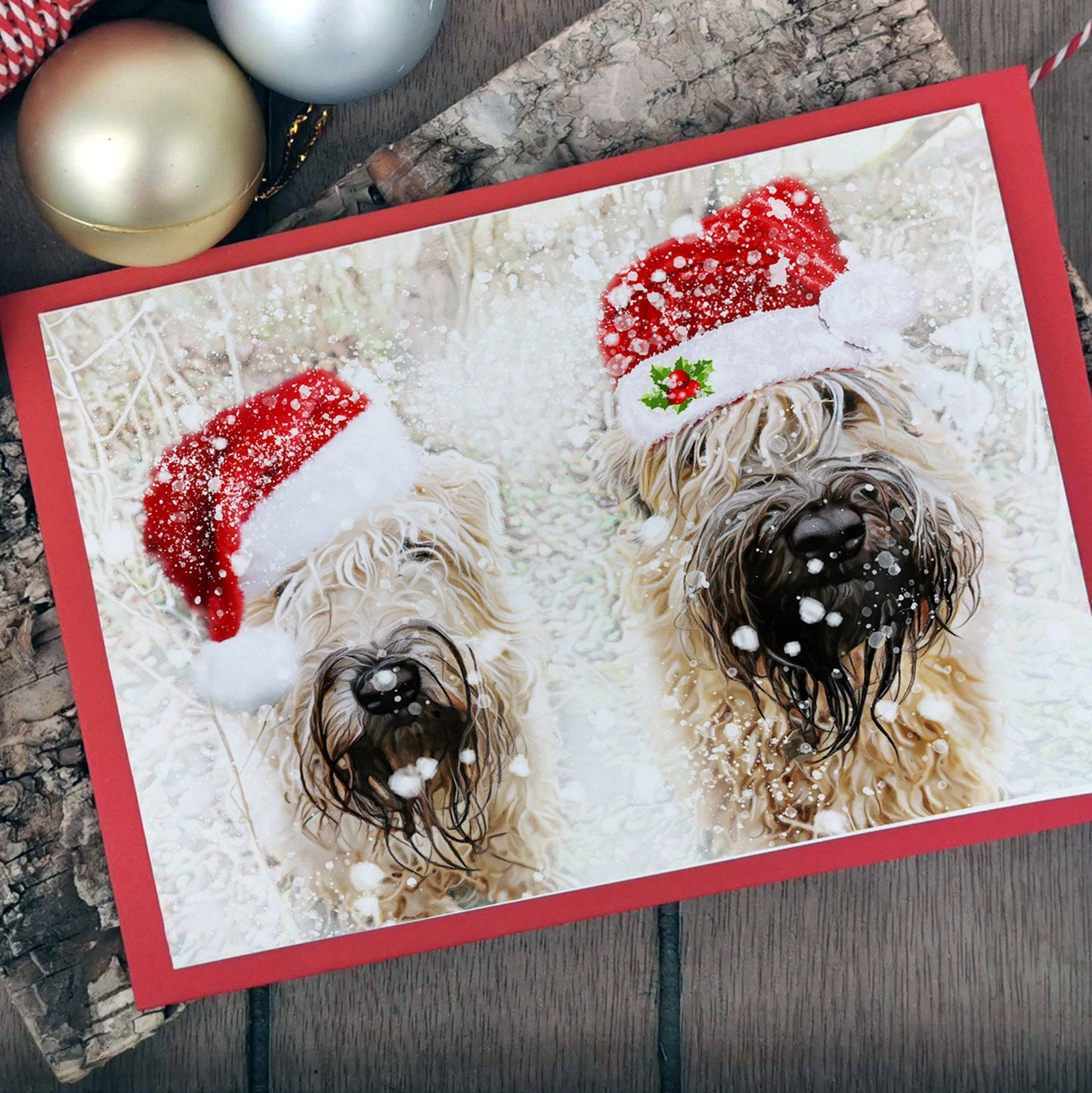 Xmas Girls Card