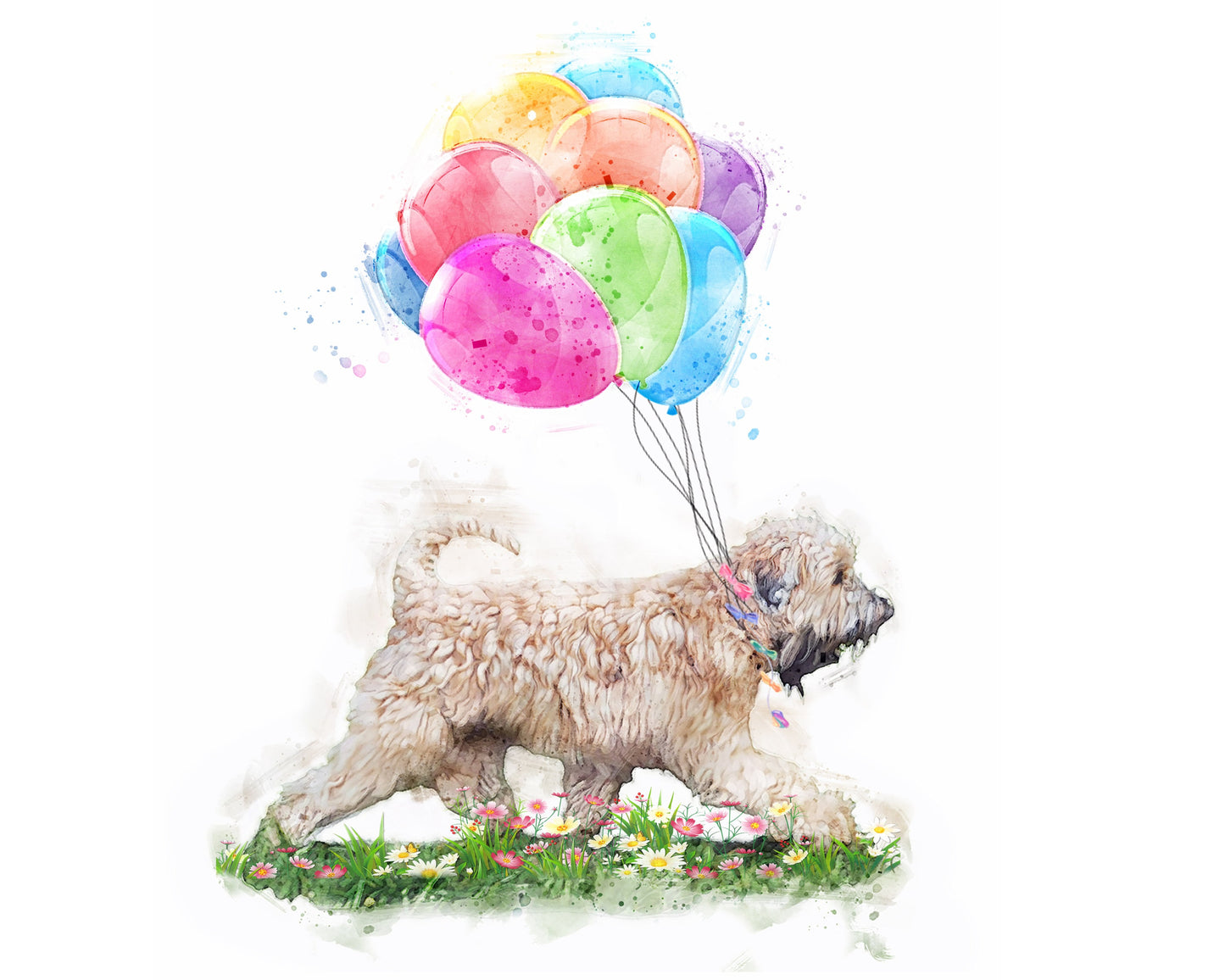 wheaten terrier celebration card