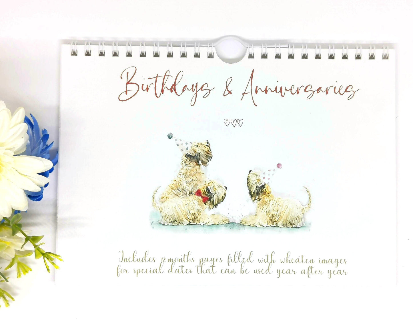 wheaten terrier birthday calendar