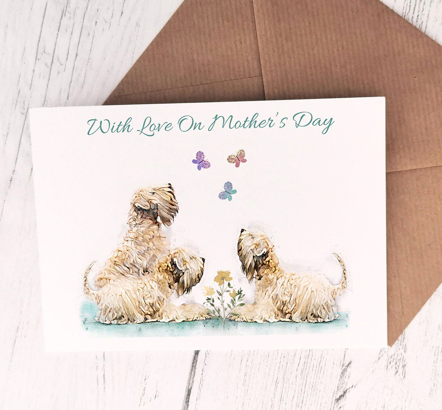 With Love On Mothers Day Card