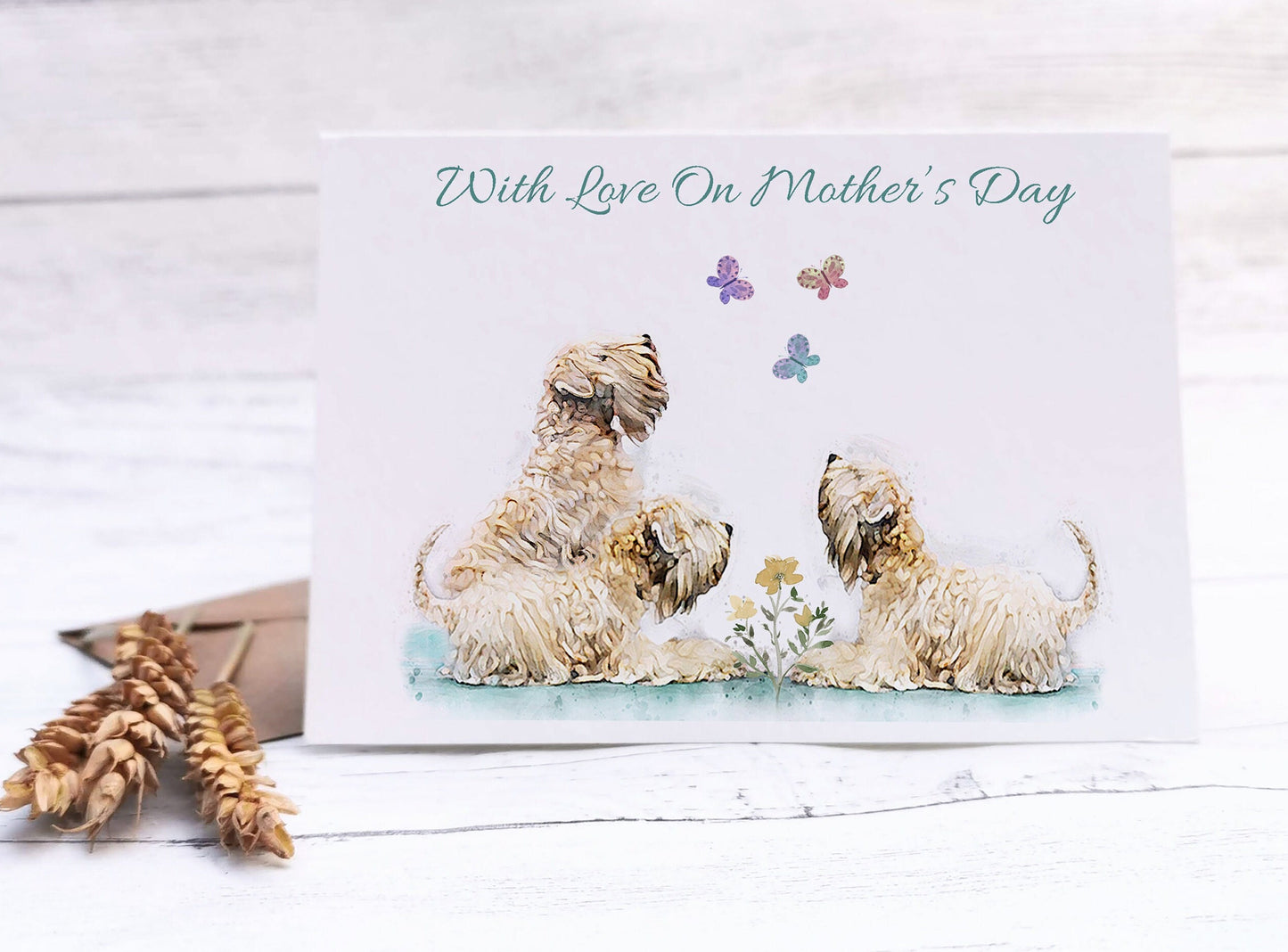 With Love On Mothers Day Card