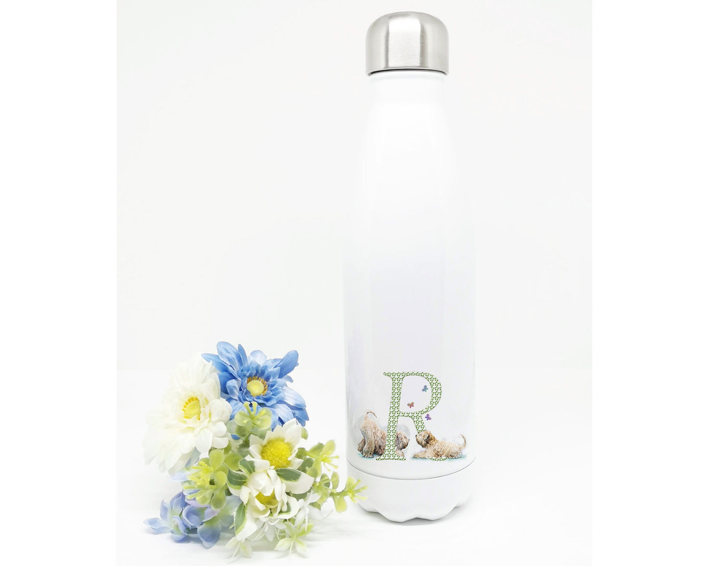 Soft Coated Wheaten Terrier Water Bottle