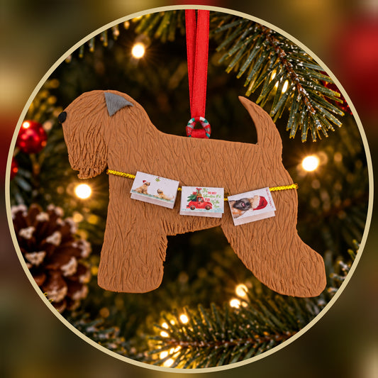 Wheaten Terrier Xmas Decoration