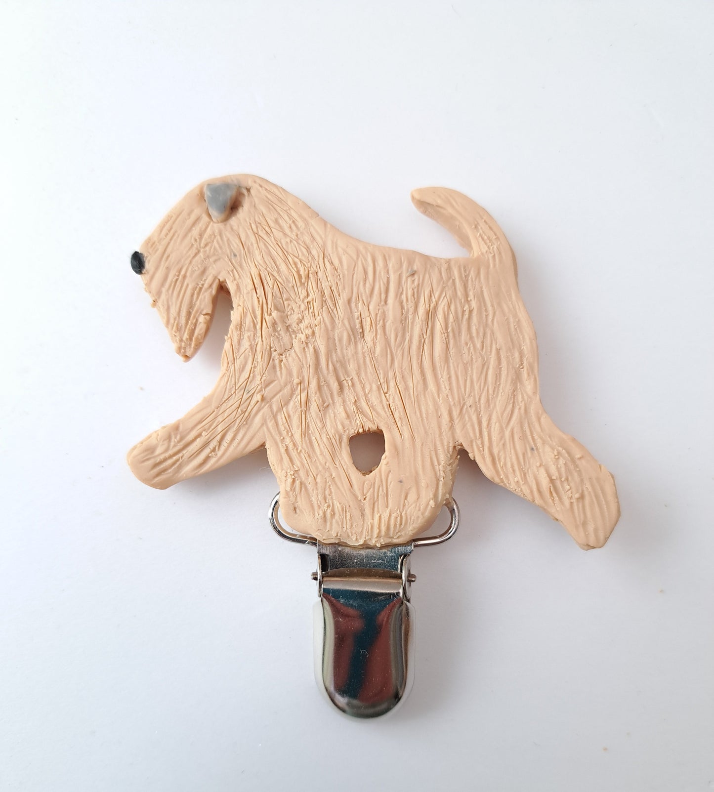 Wheaten Terrier Ring Clip