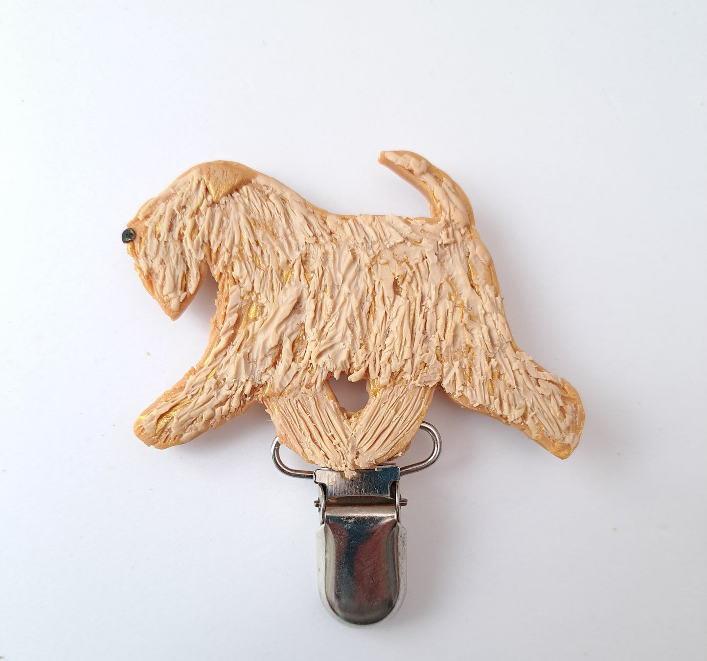 Soft Coated Wheaten Terrier Ring Clip
