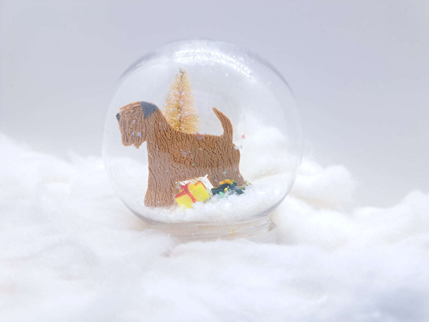 Soft Coated Wheaten Terrier Snow Globe