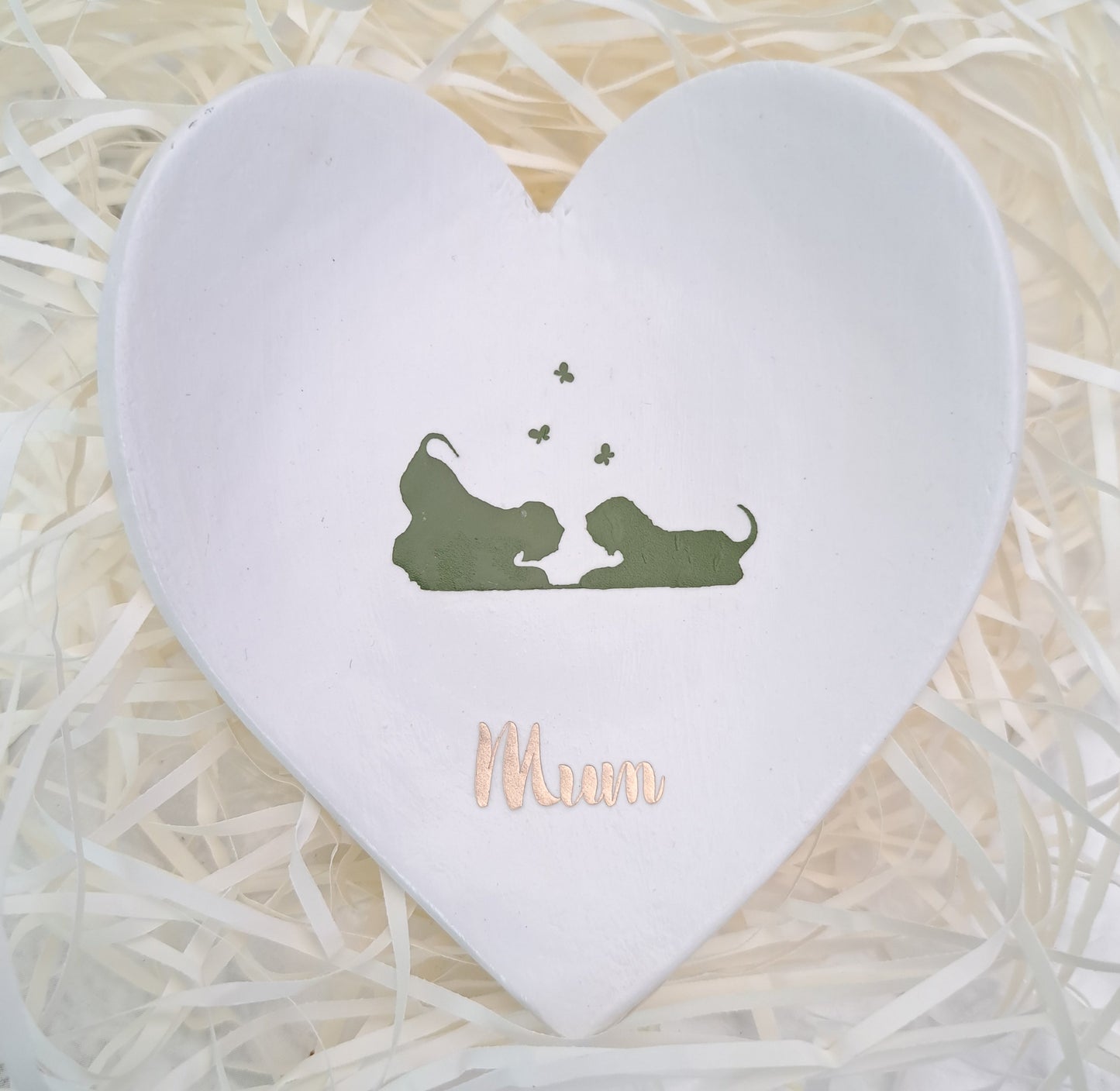 Lets Play Mum Heart Trinket Dish