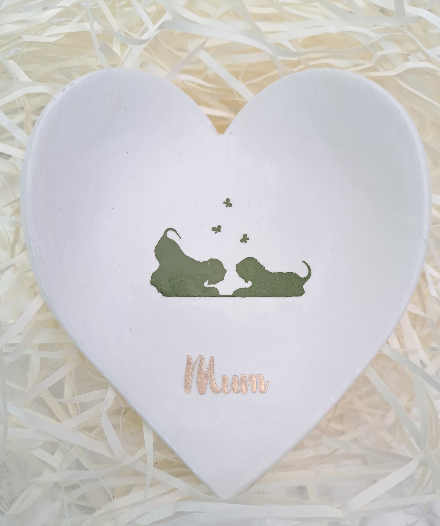 Lets Play Mum Heart Trinket Dish