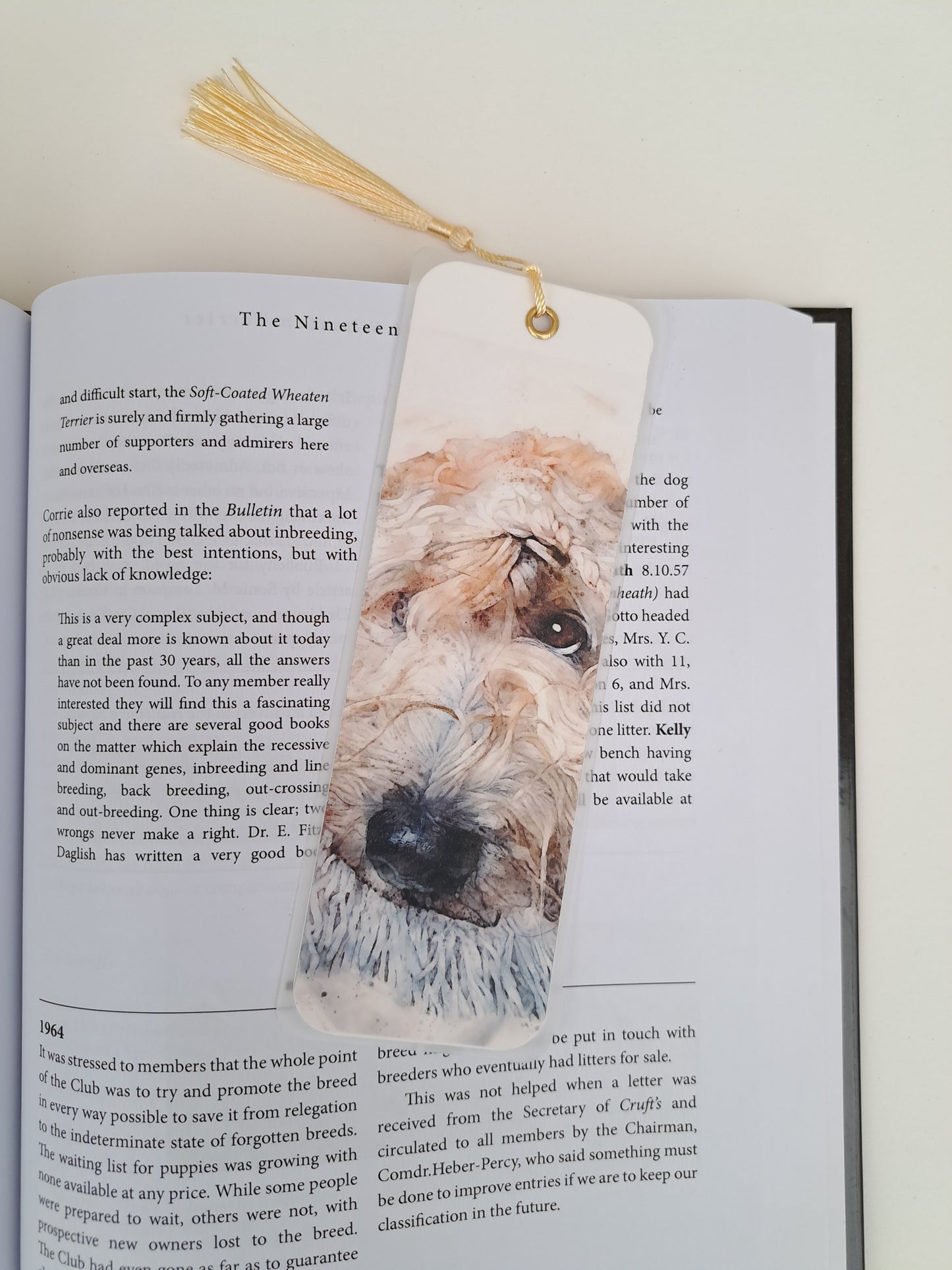 Butter Wouldn't Melt Bookmark With Tassle