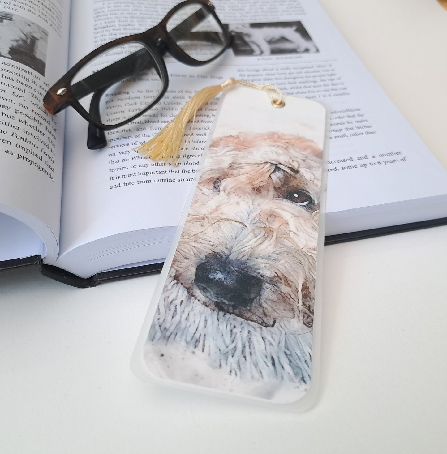Butter Wouldn't Melt Bookmark With Tassle