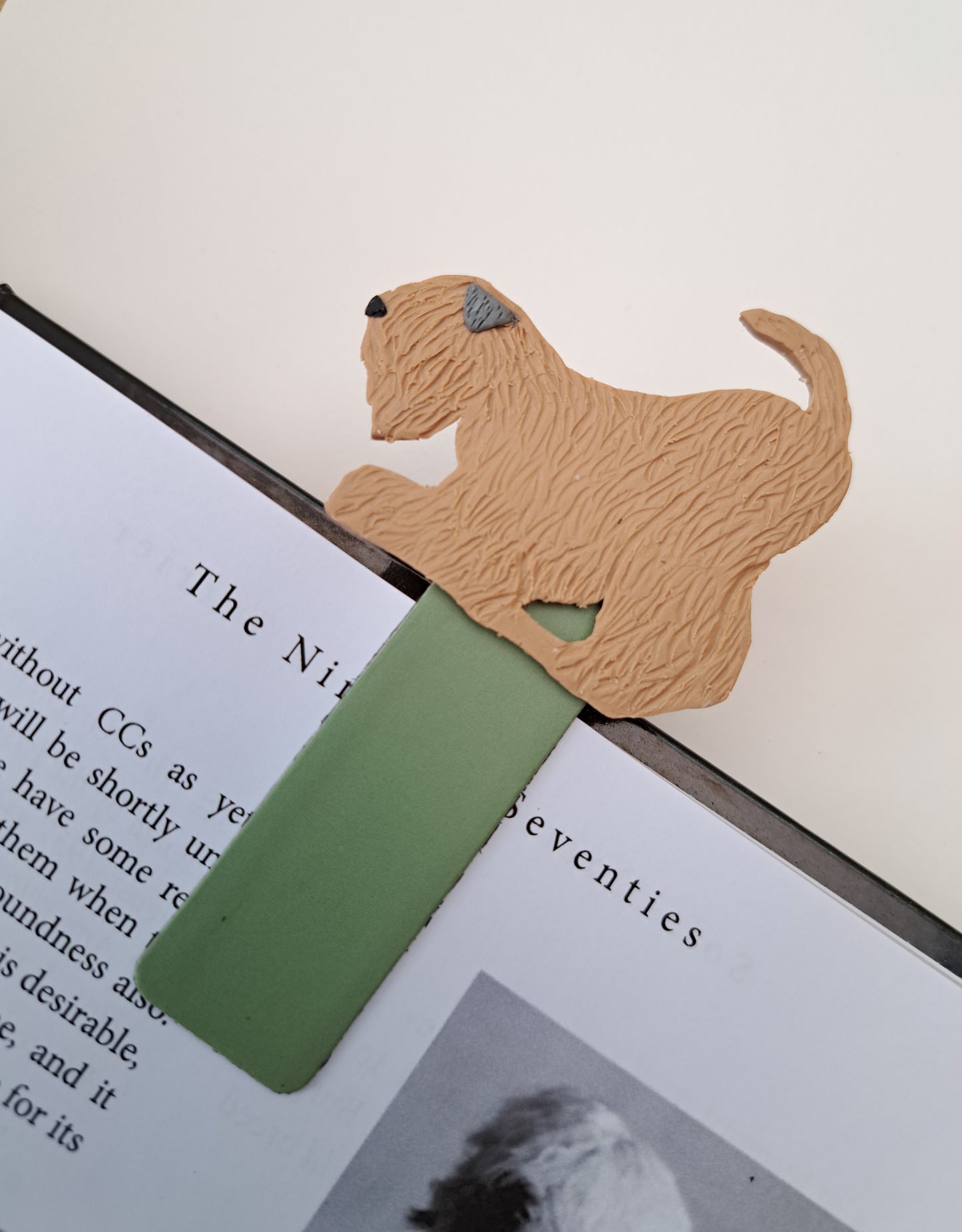 Soft Coated Wheaten Terrier Magnetic Bookmark
