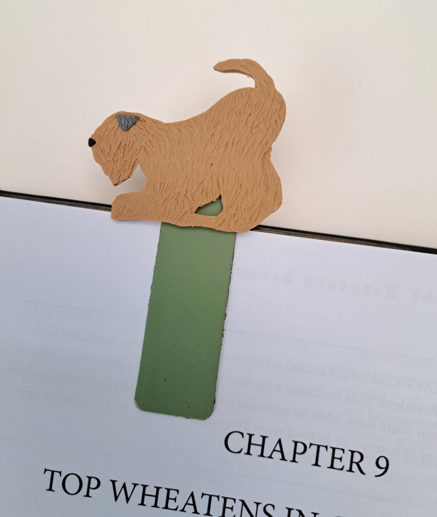 Soft Coated Wheaten Terrier Magnetic Bookmark