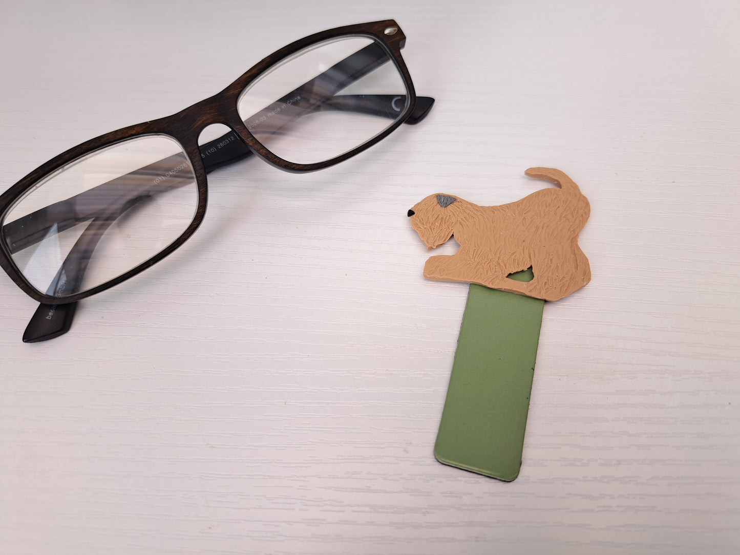 Soft Coated Wheaten Terrier Magnetic Bookmark