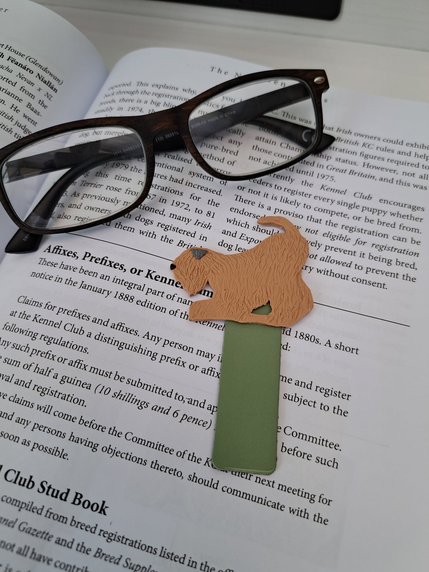 Soft Coated Wheaten Terrier Magnetic Bookmark