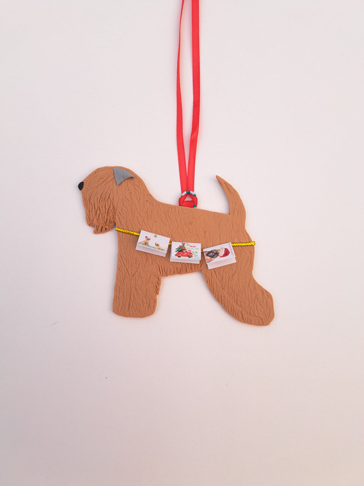 Wheaten Terrier Xmas Decoration
