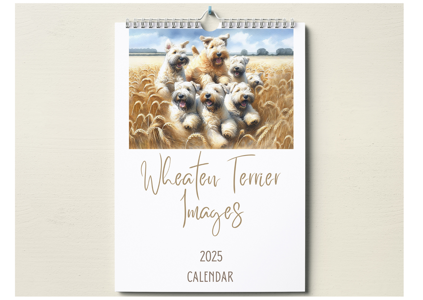 Soft Coated Wheaten Terrier Calendar 2025