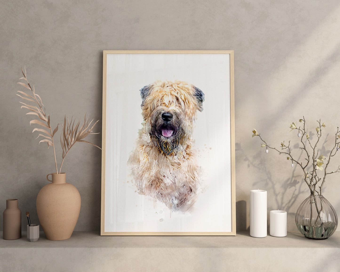 Personalised Digital Watercolour Painting