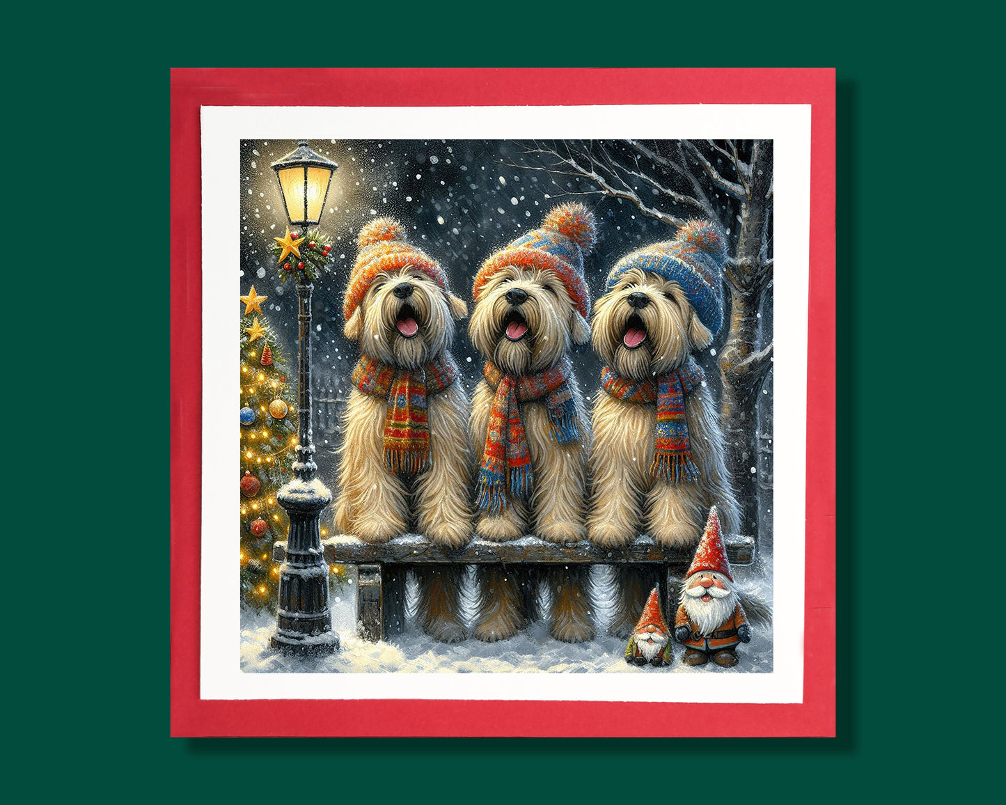 Carol Singers Card