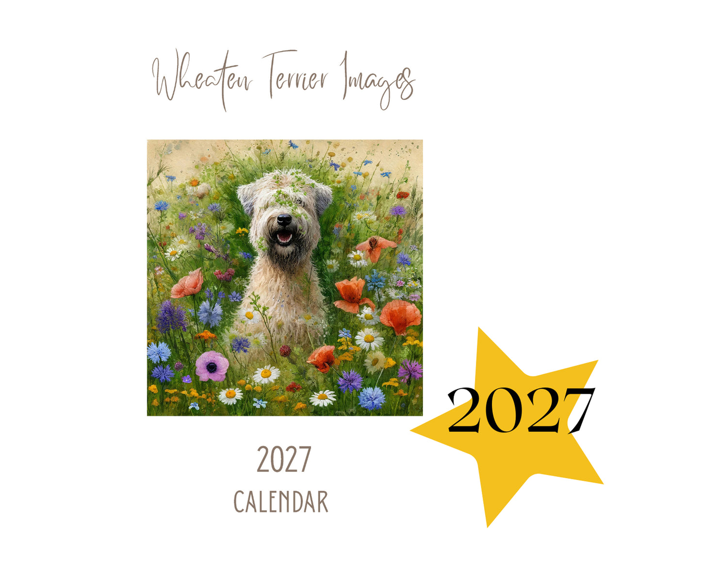 Soft Coated Wheaten Terrier Calendar 2027