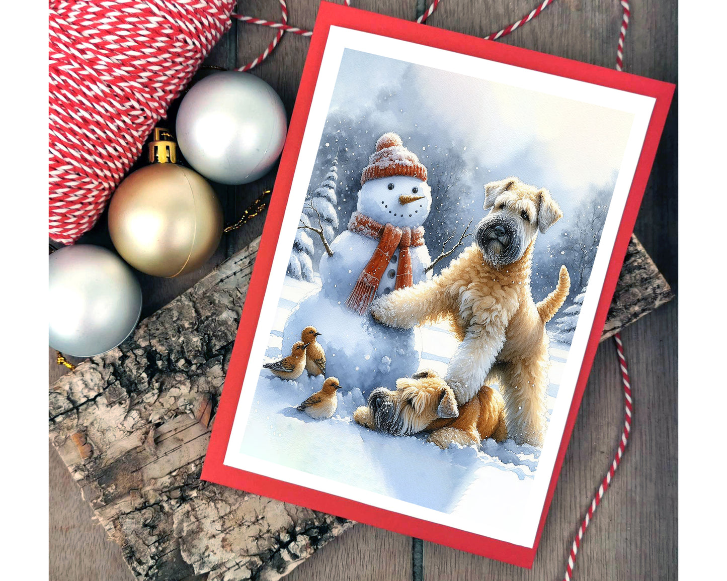 Snow Range Christmas Cards Pack of 5