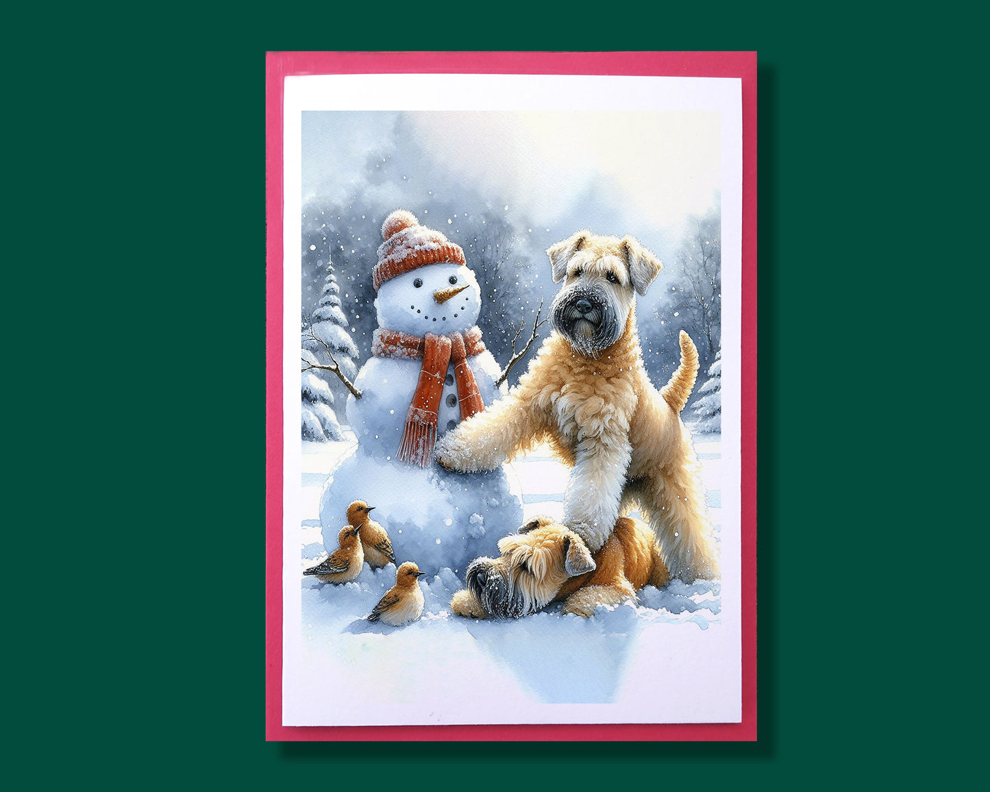 Snow Range Christmas Cards Pack of 5