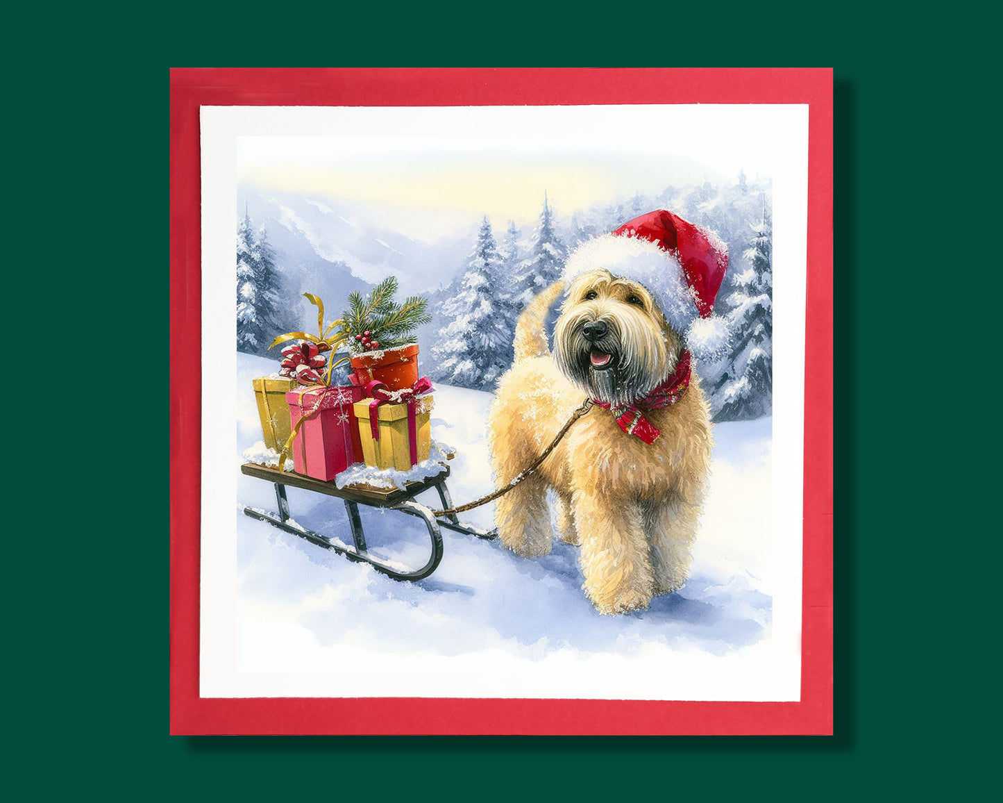 Snow Range Christmas Cards Pack of 5