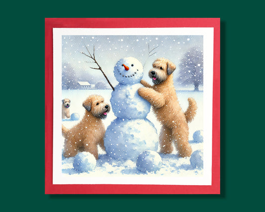 Lets Build A Snowman Card